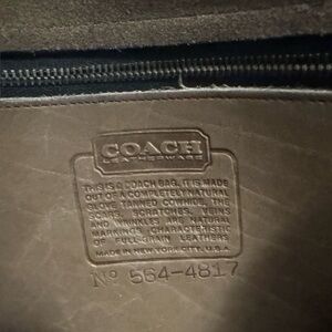Vintage Coach Stewardess Bag 9525 tan